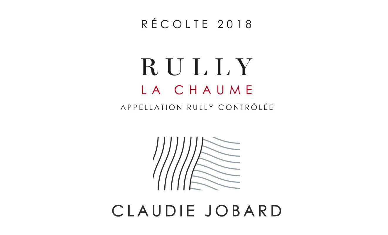 Etiquette Rully La Chaume