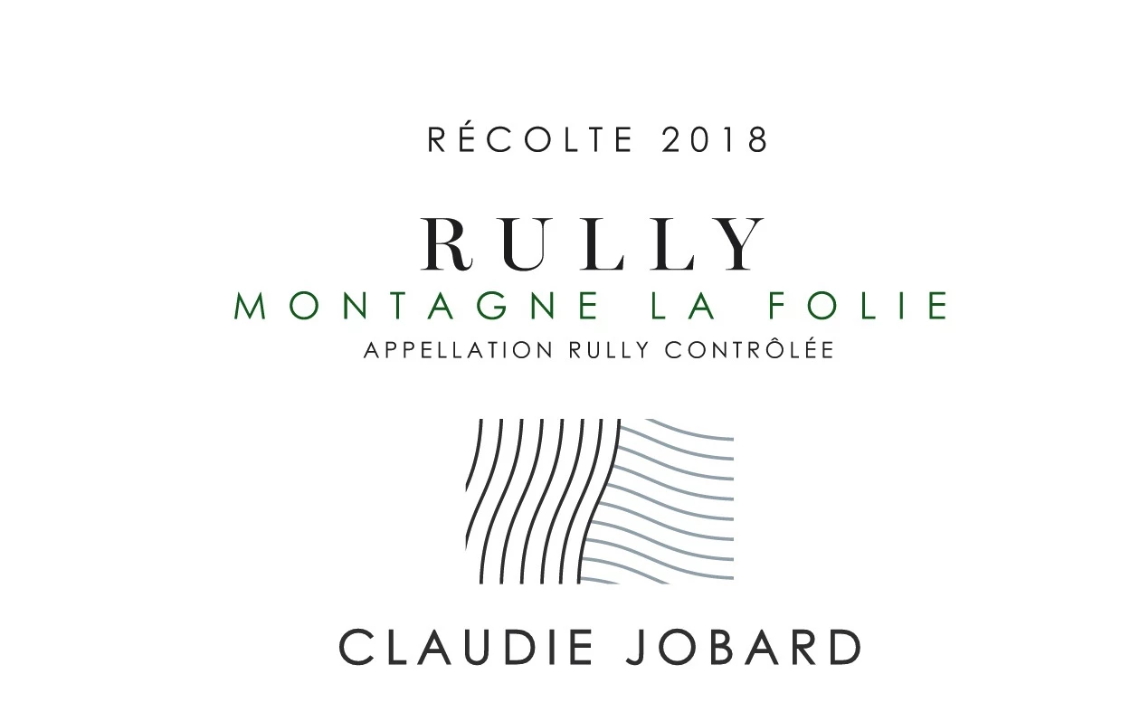 Etiquette Rully Montagne la Folie